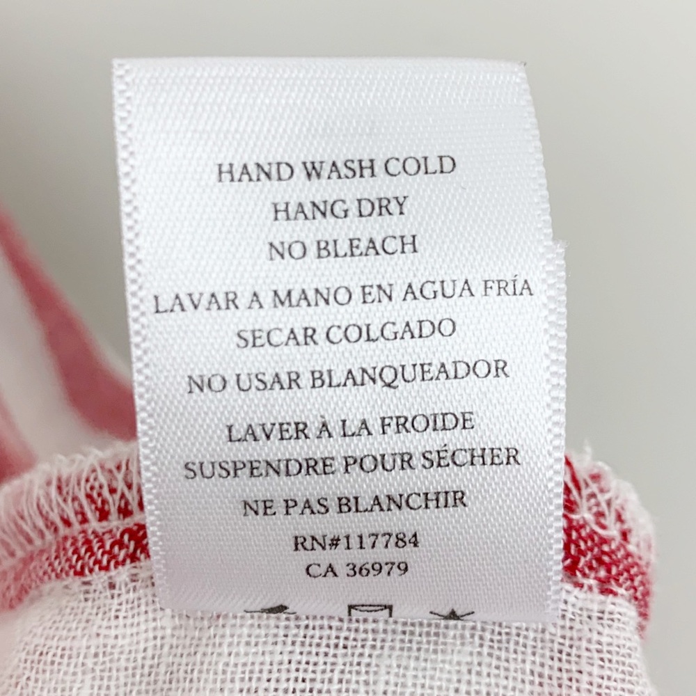 Rails | Jules Linen Blend Tunic Striped Preppy Top - image 7